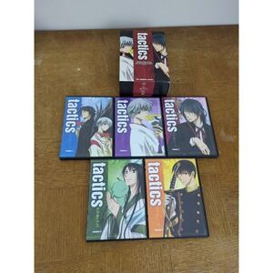 Tactics Box Set The Complete Series‎ (DVD, 2008, 5-Disc Set) Japanese Animation